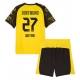 Borussia Dortmund Karim Adeyemi #27 Replike Domaci Dres za djecu 2025-26 Kratak Rukav (+ Kratke hlače)